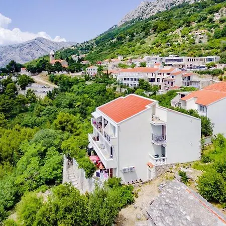 Kosa - Two Bedroom With Balcony And Sea View Roko Apartamento Brela